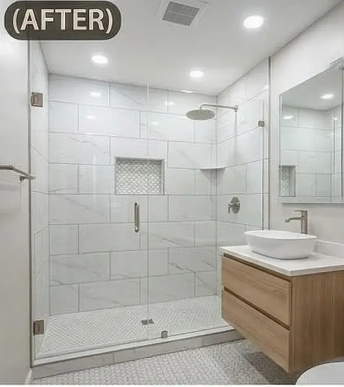 New energy-efficient windows installed and trimmed